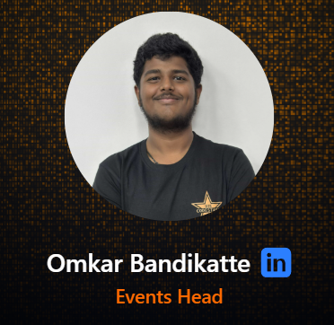 Events Head at DJS Codestars